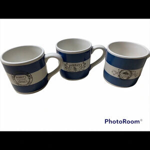 Williams-Sonoma Blue and White Coffee Mugs
